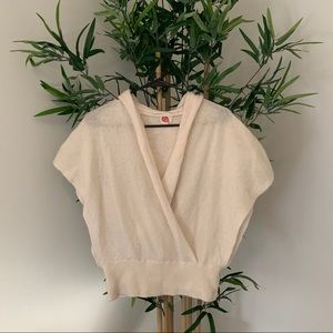 Anthropologie Lilka Half Sleeve Cashmere Pullover